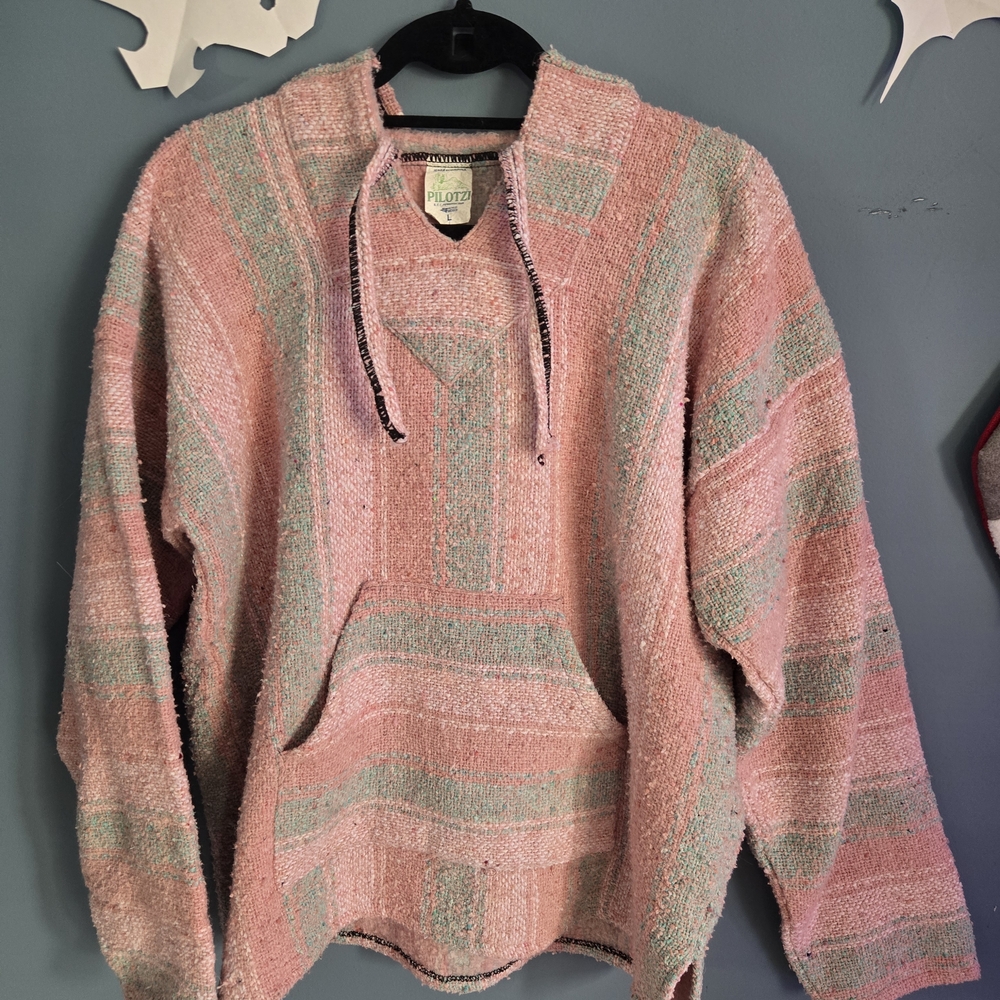 Pink and Green granola Women's Sweater